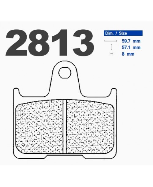Тормозные колодки CL 2154RR синт