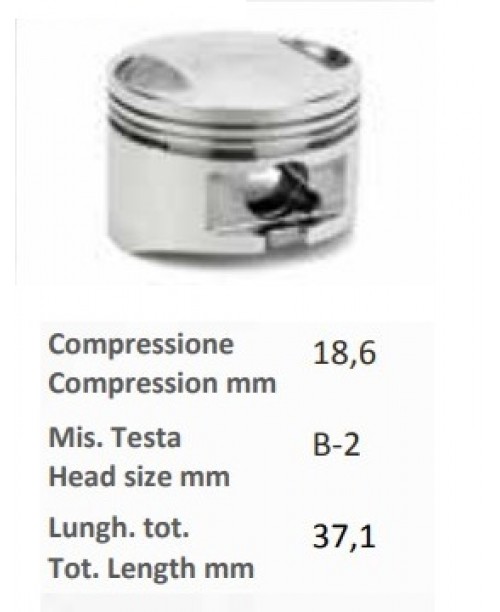 Поршень HONDA SH 125 4T Ø 53.00