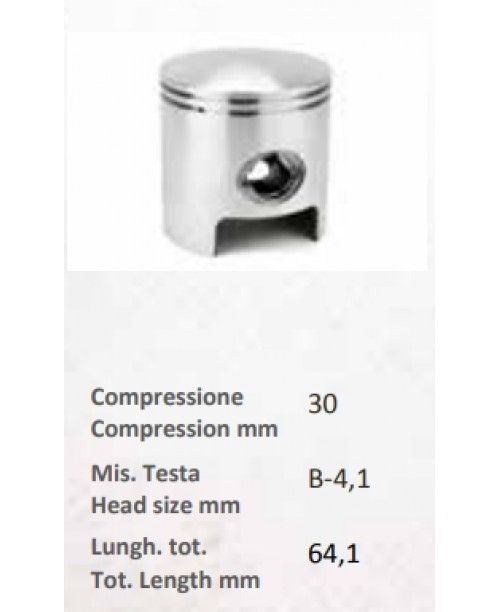 Поршень PIAGGIO SKIPPER 150cc 2T Ø 60.59 SEL. D