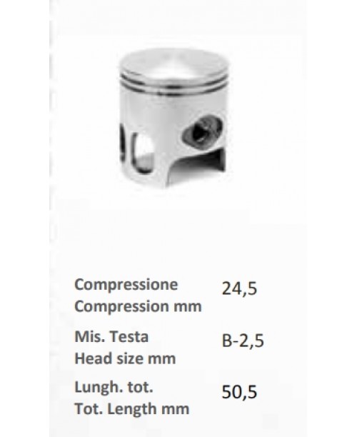 Поршень POLINI TR.APRILIA AMICO D.47