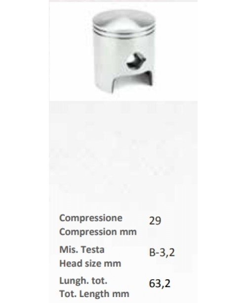 Поршень ROTAX 125 APRILIA RS Ø 54.0