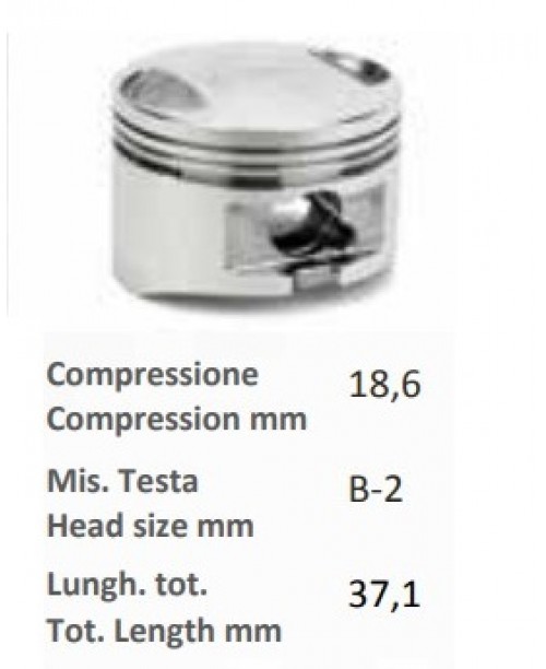 Поршень HONDA SH 125 4T Ø 52.75