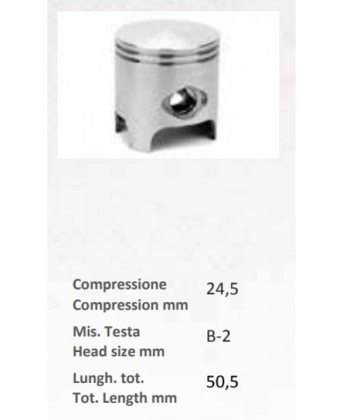 Поршень POLINI TR. Piaggio HONDA SCOOTER Ø 47.8