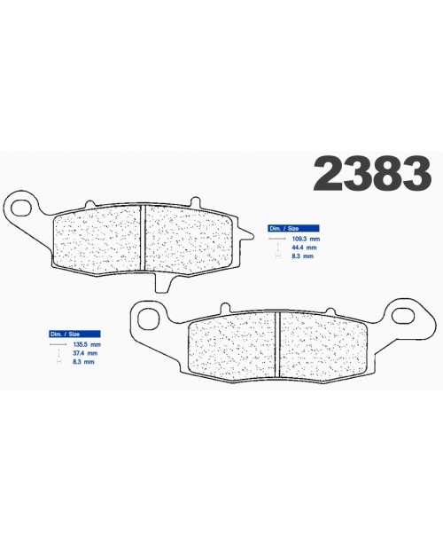 Тормозные колодки CL 2106FR синт
