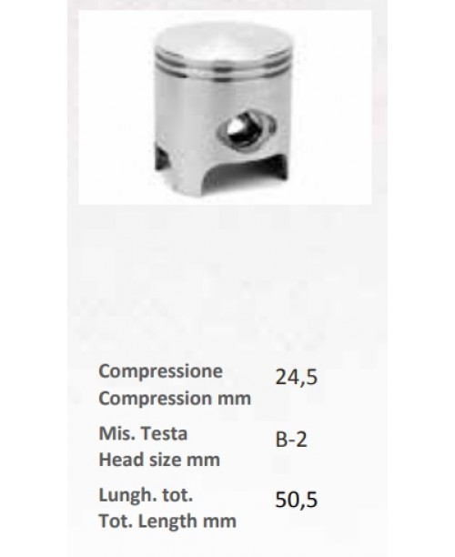 Поршень POLINI TR. Piaggio HONDA SCOOTER Ø 47