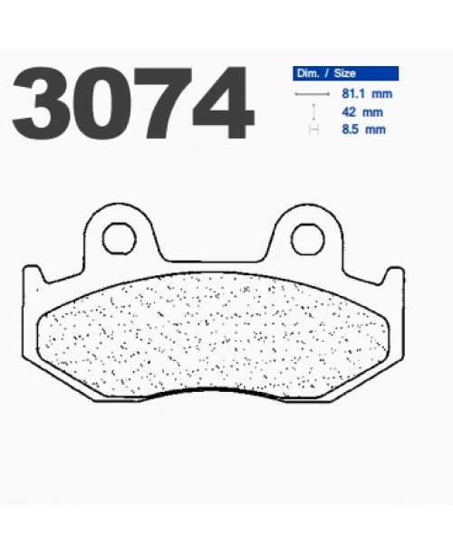 Тормозные колодки CL 2236SF синт scooters
