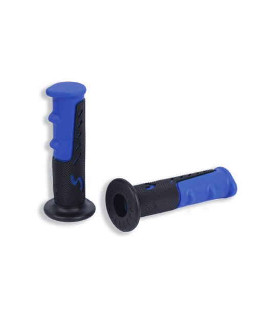 Ручки руля Vicma резиновые Dynagrip синие