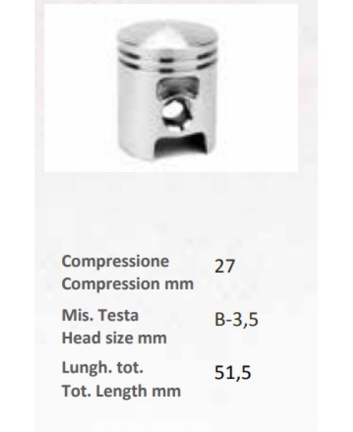 Поршень SUZUKI TS 50/KATANA Ø 42