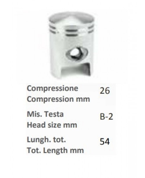 Поршень PIAGGIO 2T FREE-SFERA-ZIP Ø 40