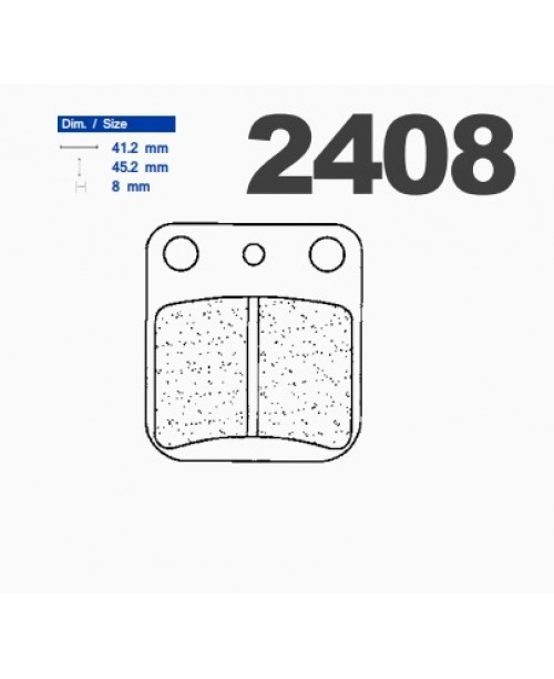 Тормозные колодки CL 2122QD синт