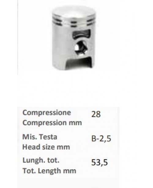 Поршень HONDA DIO-SC50 BALI Ø 39.75