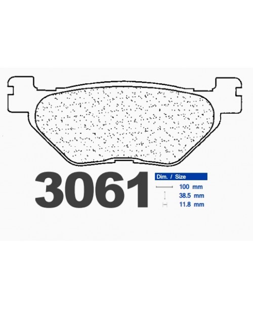 Тормозные колодки CL 2223SF синт