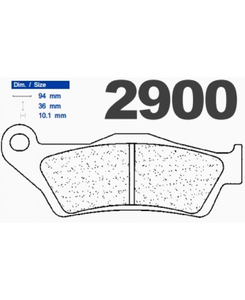 Тормозные колодки CL 2900RX3 синт