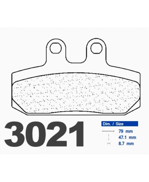 Тормозные колодки CL 3021MSC синт