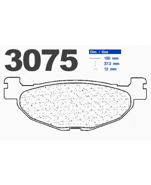 Тормозные колодки CL 3075MSC синт