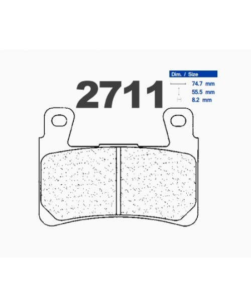 Тормозные колодки CL 2711A3+ синт
