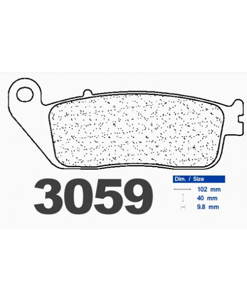 Тормозные колодки CL 3059MSC синт