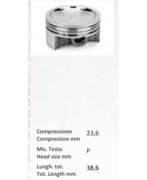 Поршень PIAGGIO BEVERLY-X9 200/250 CC 4T Ø 72.25