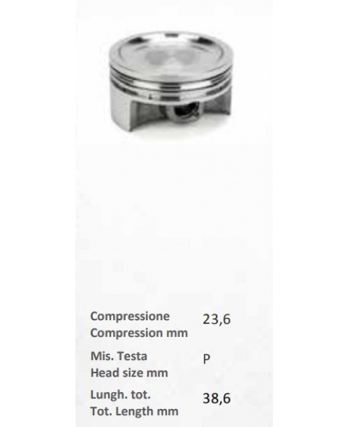 Поршень PIAGGIO BEVERLY-X9 200/250 CC 4T Ø 71.97 SEL.B