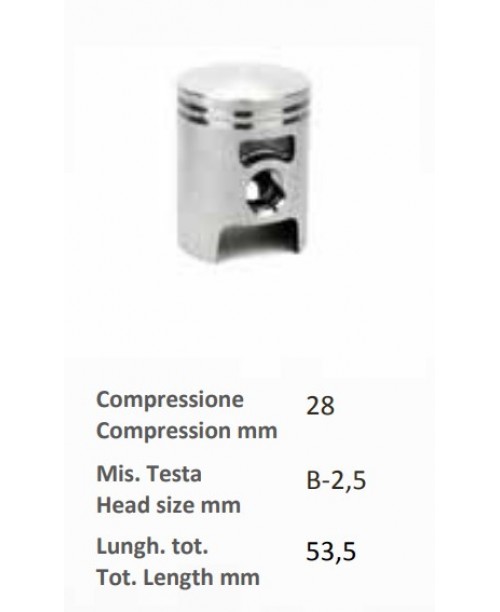 Поршень HONDA DIO-SC50 BALI Ø 39