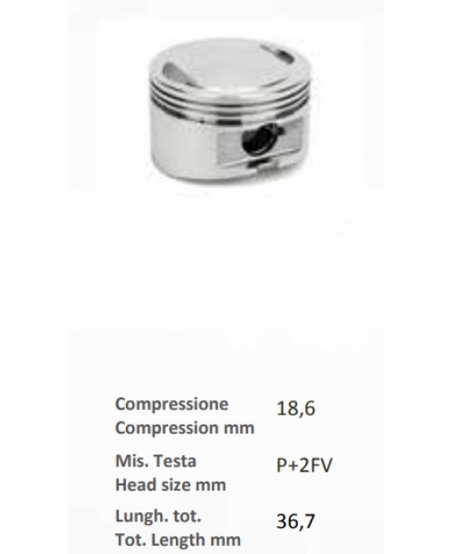 Поршень YAMAHA MAJESTY 150 CC. 1999-2004 Ø 60