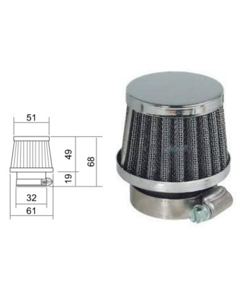 Воздушный фильтр нулевого сопротивления D32