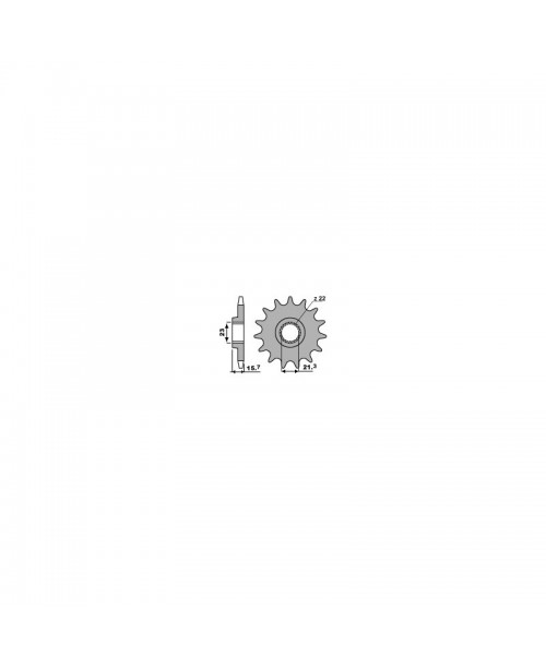 Звезда Приводная передняя YAMAHA Z15 18NC C.520