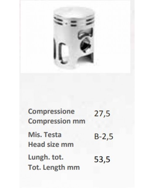Поршень KYMCO GAK-SNYPER-SPACE 50 Ø 40.5