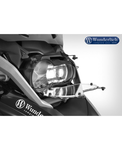 Защита Фары прозрачный откидной - Headlight protector Clear Protect, foldable - clear R1200GS LC (2017-)