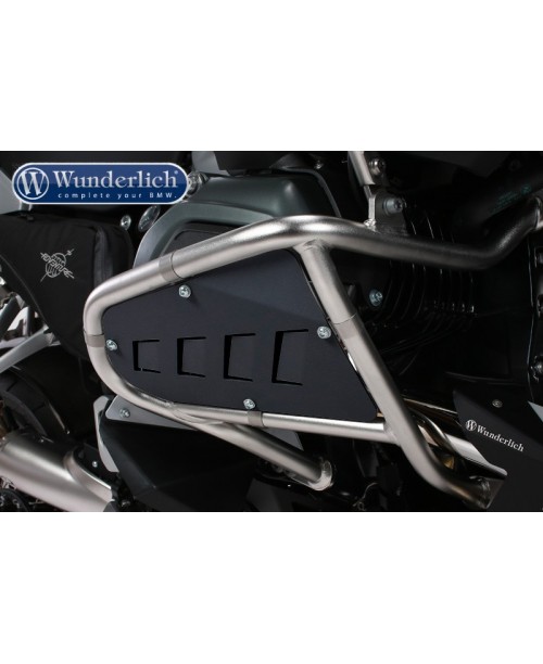 Защита цилиндров антигравий верхн прав+лев компл черн - Rock Guard Set  upper R 1200GS LC Adv., Black