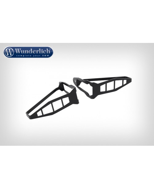 Защита указателей поворотов LED коротк прав+лев черн - LED Indicator Protection Set Short