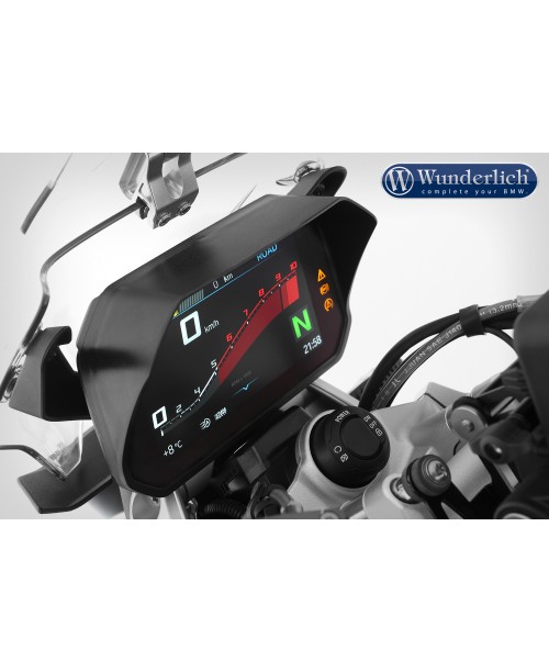 Козырек антибликовый WUNDERLICH для экрана TFT 6,5" мотоциклов BMW