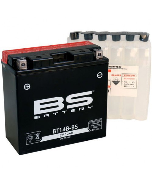 Аккумулятор YT14B-BS BS BATTERY BS-BT14B-BS