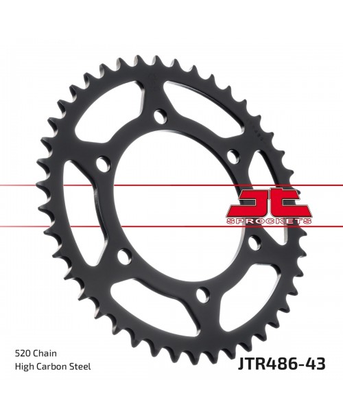 Звезда приводная задняя JT Sprockets JTR486.43ZBK