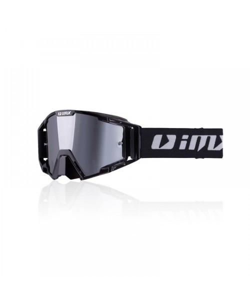 Очки кроссовые iMX Racing Goggle Sand Black -Visor Silver Iridium + Clear