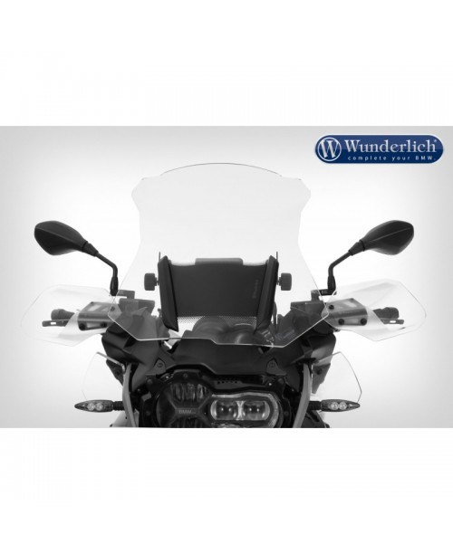 Стекло ветровое WUNDERLICH MARATHON с усилителями крепления  R1200GS / R1250GS прозрачное