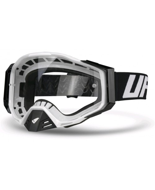 Очки кроссовые UFO EPSILON GOGGLES с защитой носа , Белые