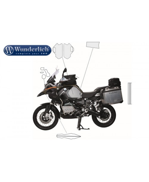 Защитная пленка бака WUNDERLICH BMW R1200GS LC ADV 2014-  R1250GSA