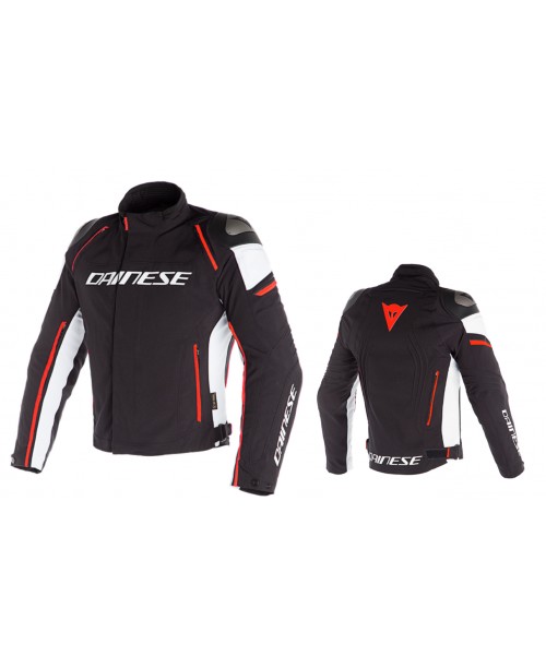 Куртка DAINESE RACING 3 D-DRY JACKET BLACK/WHITE/FLUO-RED