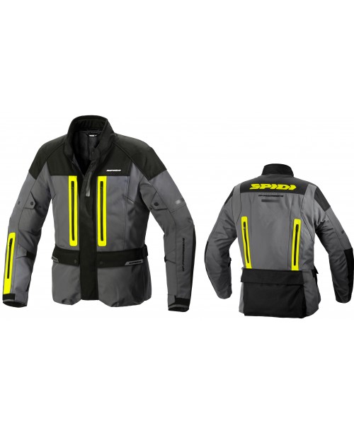 Куртка SPIDI TRAVELER 3 H2Out BLACK/GREY/YELLOW-FLUO
