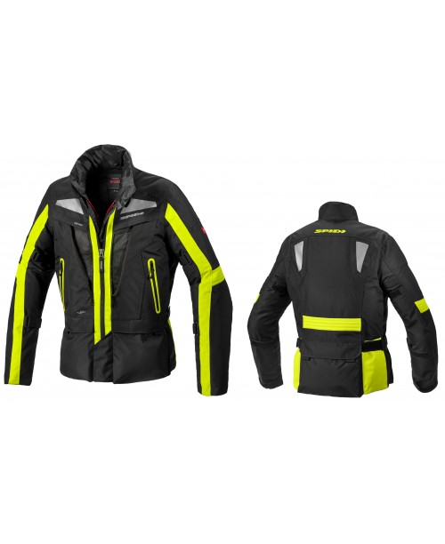 Куртка SPIDI VOYAGER EVO H2Out  BLACK/YELLOW-FLUO