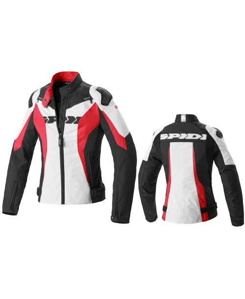 Куртка женская SPIDI SPORT WARRIOR LADY WHITE/BLACK/RED