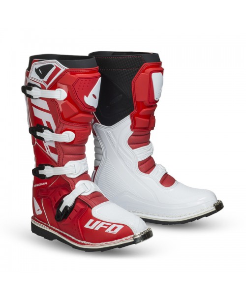 Ботинки UFO OBSIDIAN CROSS/ENDURO WHITE/RED