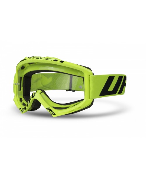 Очки кроссовые UFO желтые