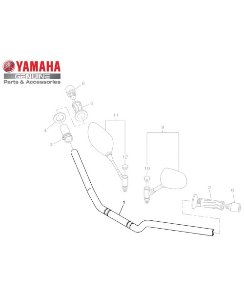 Руль YAMAHA