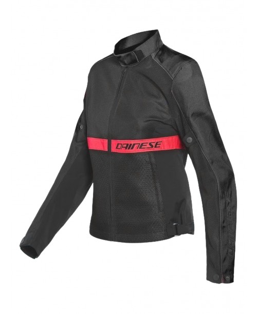 Куртка женская DAINESE RIBELLE AIR LADY BLACK/LAVA-RED