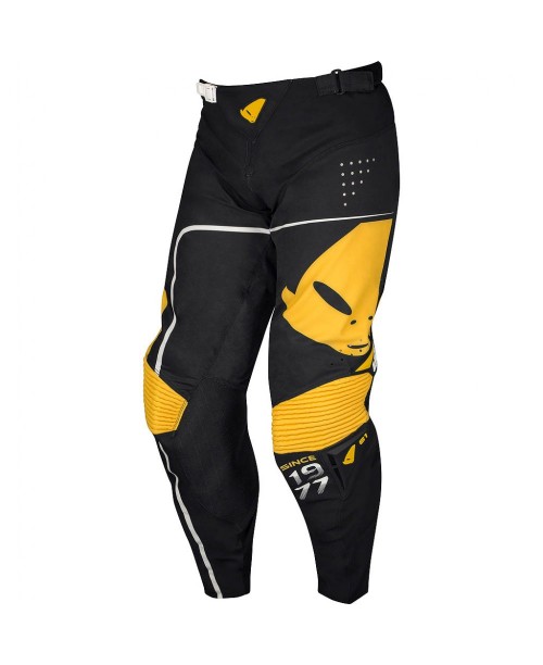 Штаны кроссовые UFO SLIM SHARP BLACK/YELLOW