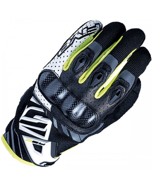 Перчатки FIVE GLOVES RSC WHITE/YELLOW