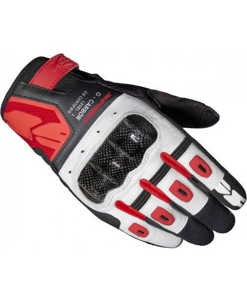 Перчатки SPIDI G-CARBON BLACK/RED