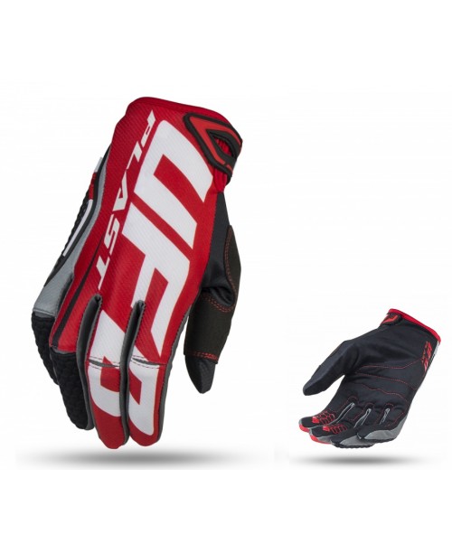 Перчатки UFO BLAZE ADULT RED/GREY